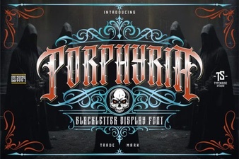 Porphyria Font: Creative Typography for Unique Design Projects